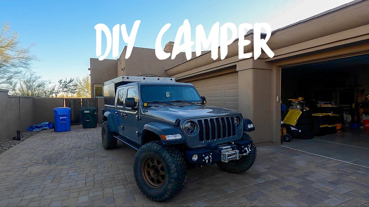 DIY Camper Build for Jeep Gladiator