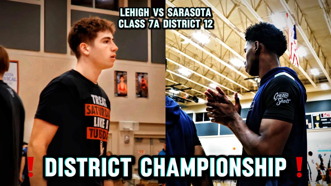 Class 7A District 12 Championship - Lehigh vs Sarasota (Full Game Highlights)