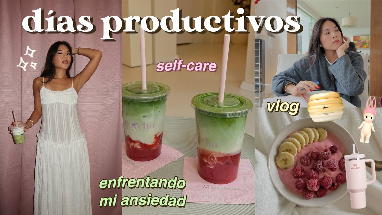 DÍAS PRODUCTIVOS: self care, skincare, retomando hábitos, eventos, etc!! *VLOG*