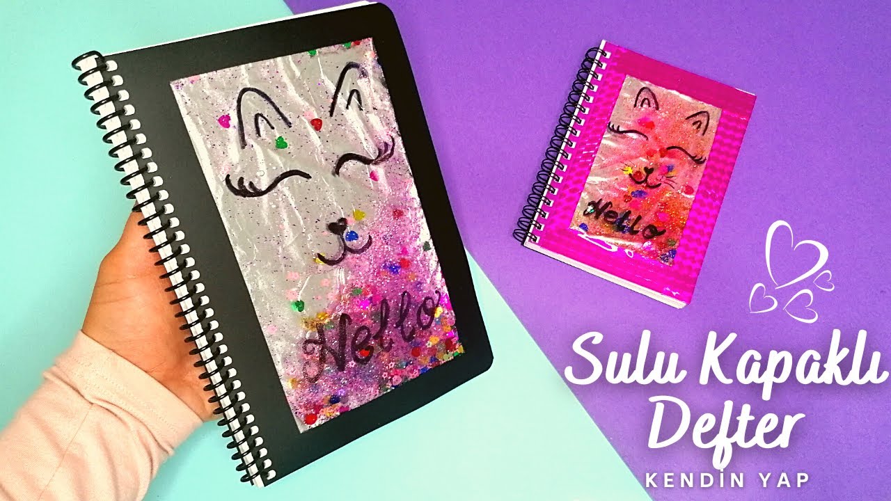 КАК СДЕЛАТЬ НОУТБУК ДЛЯ ВОДНОЙ КРЫШКИ 📖📒 НАЗАД В ШКОЛУ 📚 Сделай сам🤩