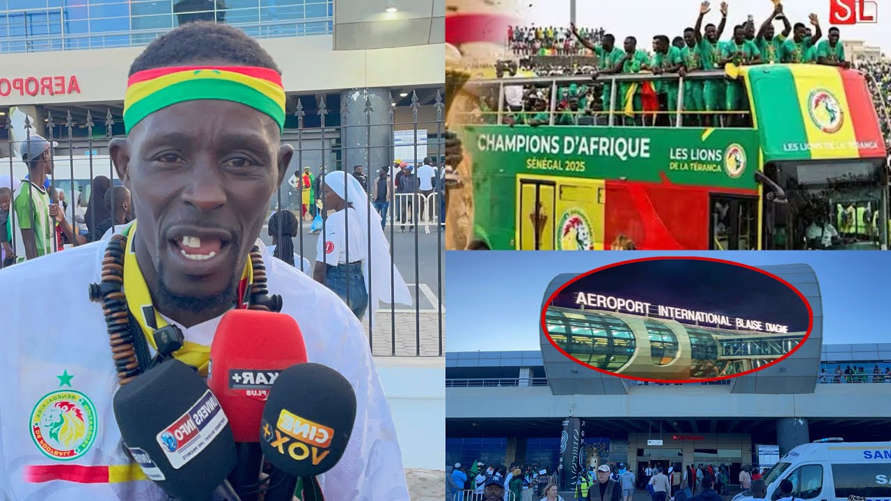 L’arrivée des Lions Yawou Dial Tothna Kass Yi NAK Sadio Mané Limou Def Moko Tay…