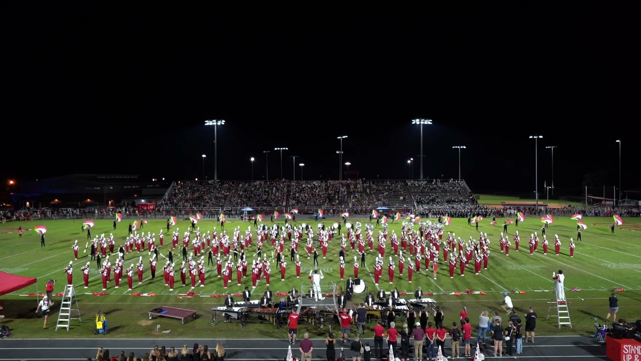 Crestview High School - The Big Red Machine - Halftime 9/13/24