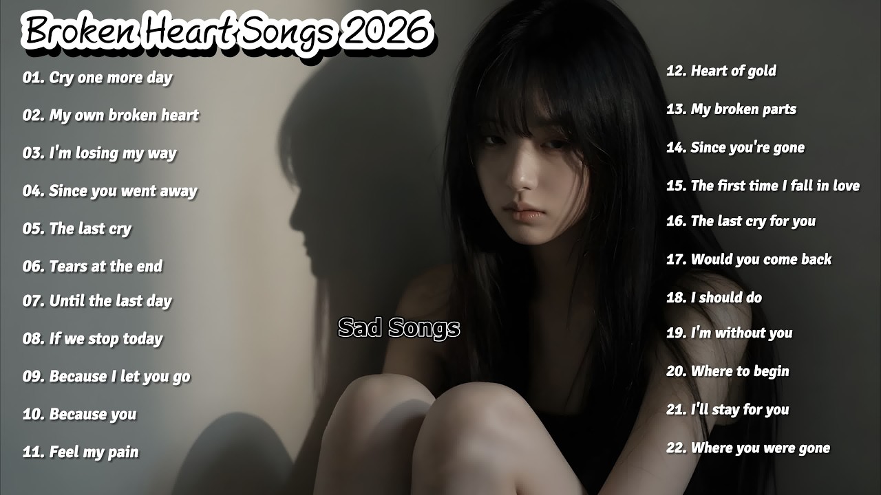 Broken Heart Songs 2026 - NiExshadow | New English Sad Relaxing Music Nonstop | Heartfelt Dark Vibes