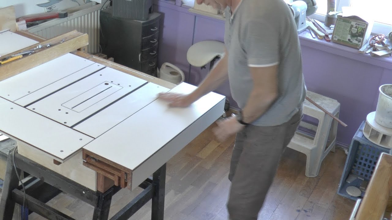 Sliding Table voor op de zaagtafel Final