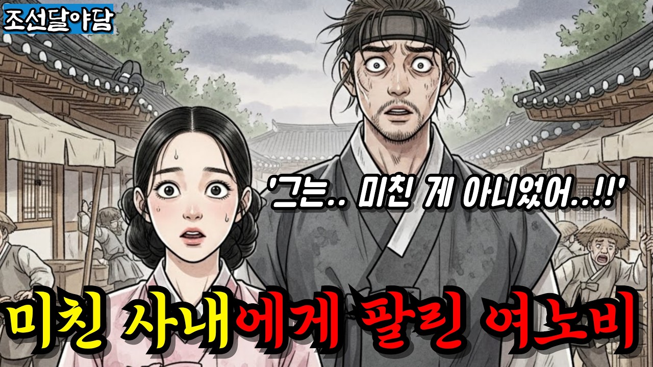 [조선달야담] 미친 사내에게 팔린 여종… 그런데 그가 “정신 멀쩡”했다