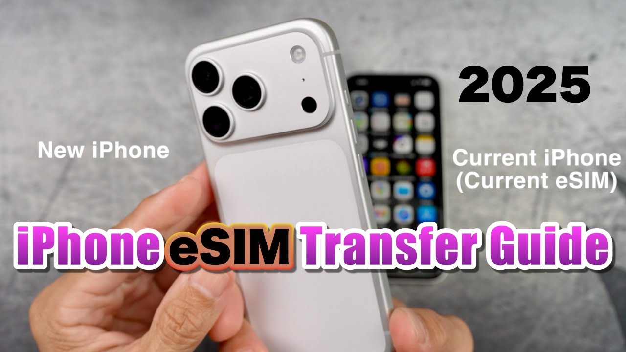 Руководство по переносу eSIM на iPhone (с iPhone 17 Pro 2025 года) &ndash; Mint Mobile, Verizon, AT&T, ...