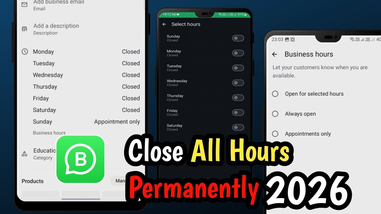 How to close WhatsApp Business hours permanent | Business Hours band kaise kare | Off Business Hours