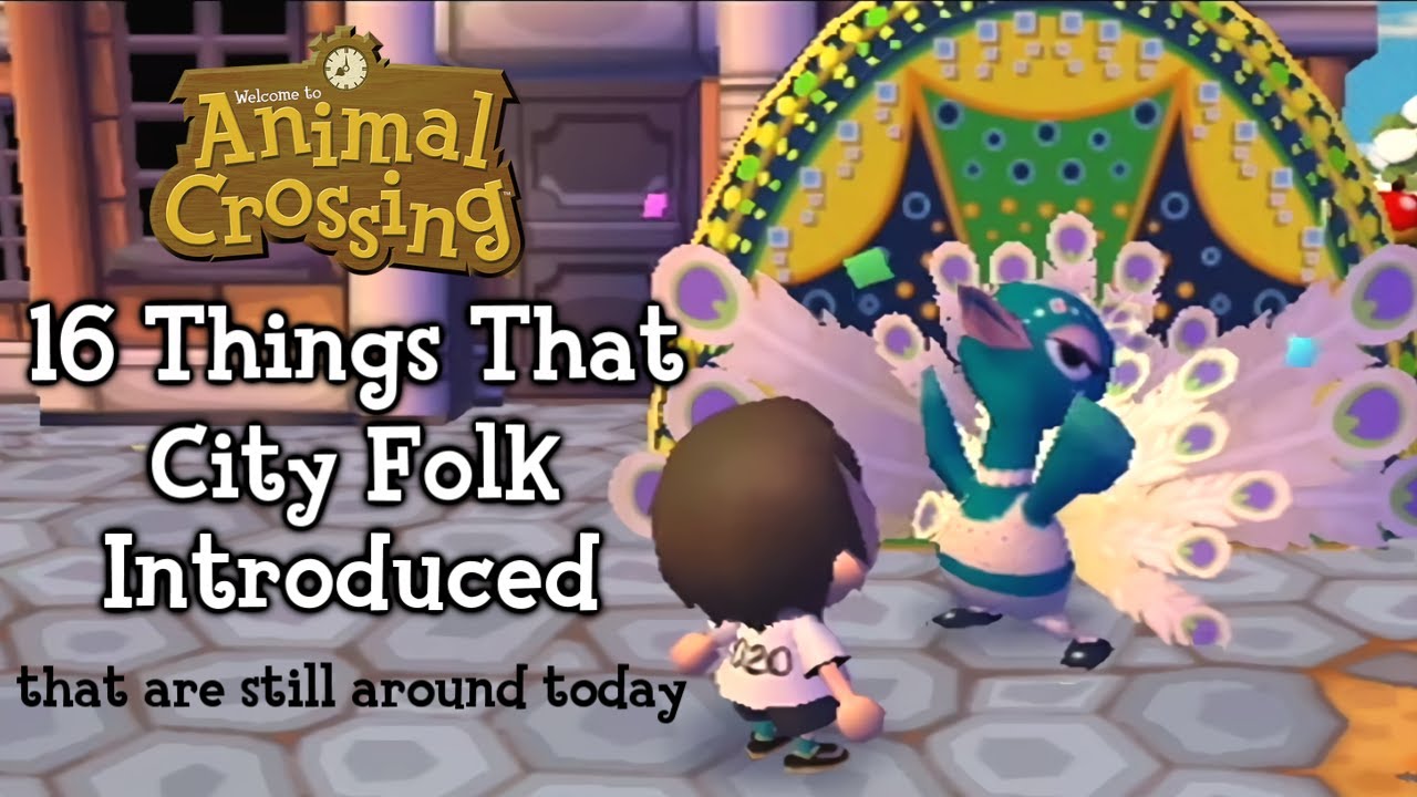 16 Things That City Folk Introduced That Are Still Around (Animal Crossing)