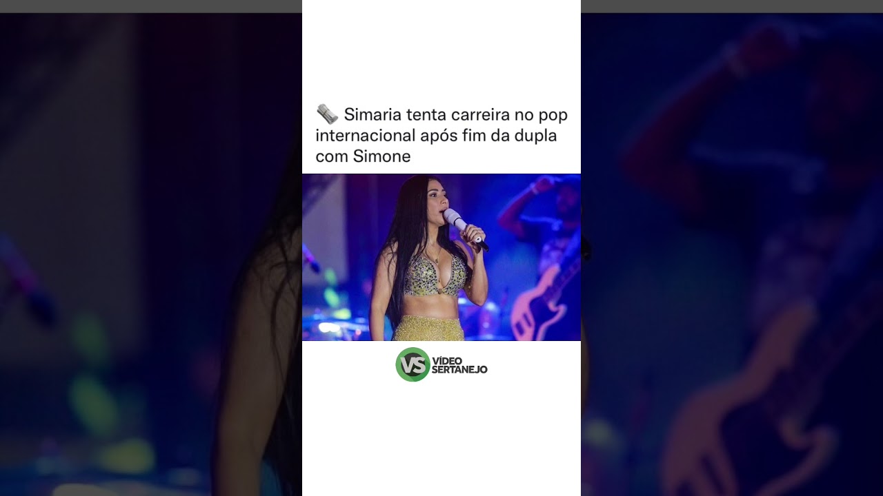@Simaria 🔥 Siga @V&iacute;deoSertanejo #simaria #sertanejo #musica #viral #videosertanejo #news #foryou