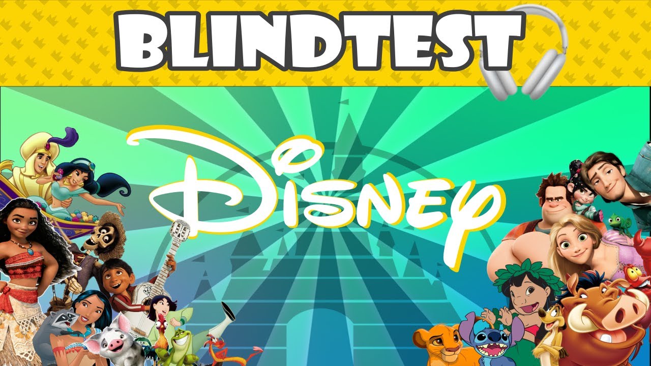 🎧BLIND TEST  Disney #1 🐭 Sauras-tu retrouver ces 30 Classiques du Cinéma de Walt Disney 🤓
