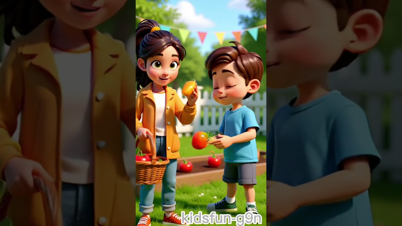 Vegetables Song | @kidsfun-g9n Nursery Rhymes & Kids Songs