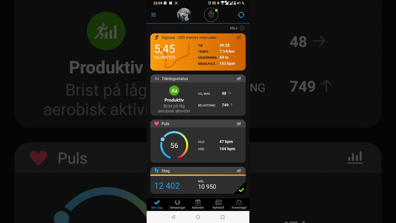 Hur man skapar ett tr&auml;ningspass / &oslash;kt p&aring; Garmin Connect