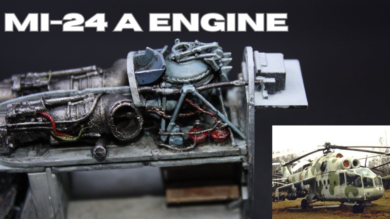 Scratchbuilding wires and cables in 1/72 | Zvezda mi-24 Hind A 1/72 Part 2.