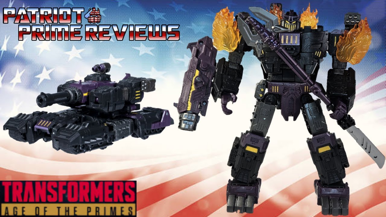 This Figure Is AWESOME!!! Patriot Prime Reviews Age Of The Primes Megatronus, The Fallen