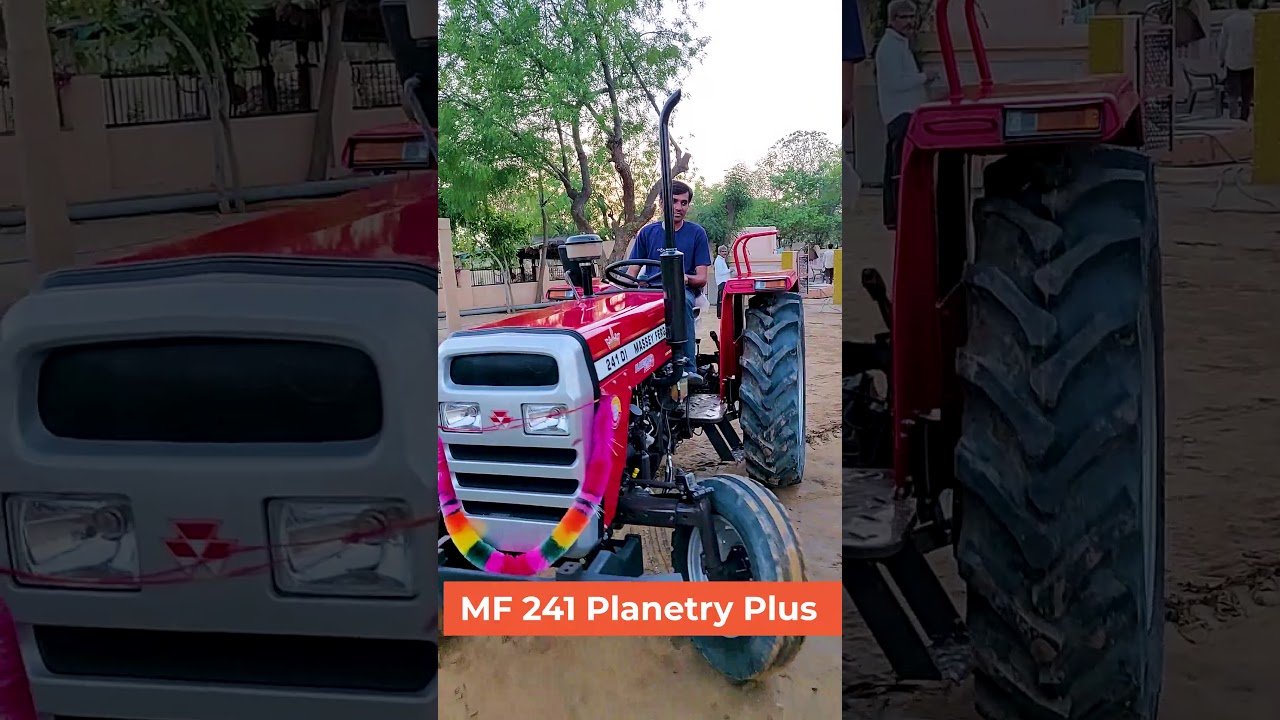 Massy Furguson 241 Planetary plus side shift, power steering #shorts