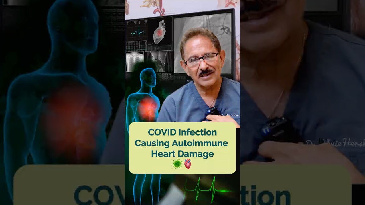 Post-COVID autoimmune heart damage on the rise #covid19 #virus #health #reels #shorts #covid #news