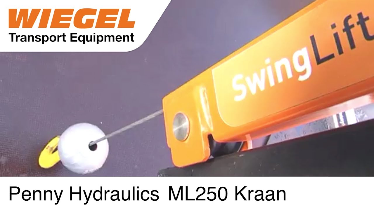 Penny Hydraulics ML250 Swing Lift Kraan - Wiegel Transport Equipment