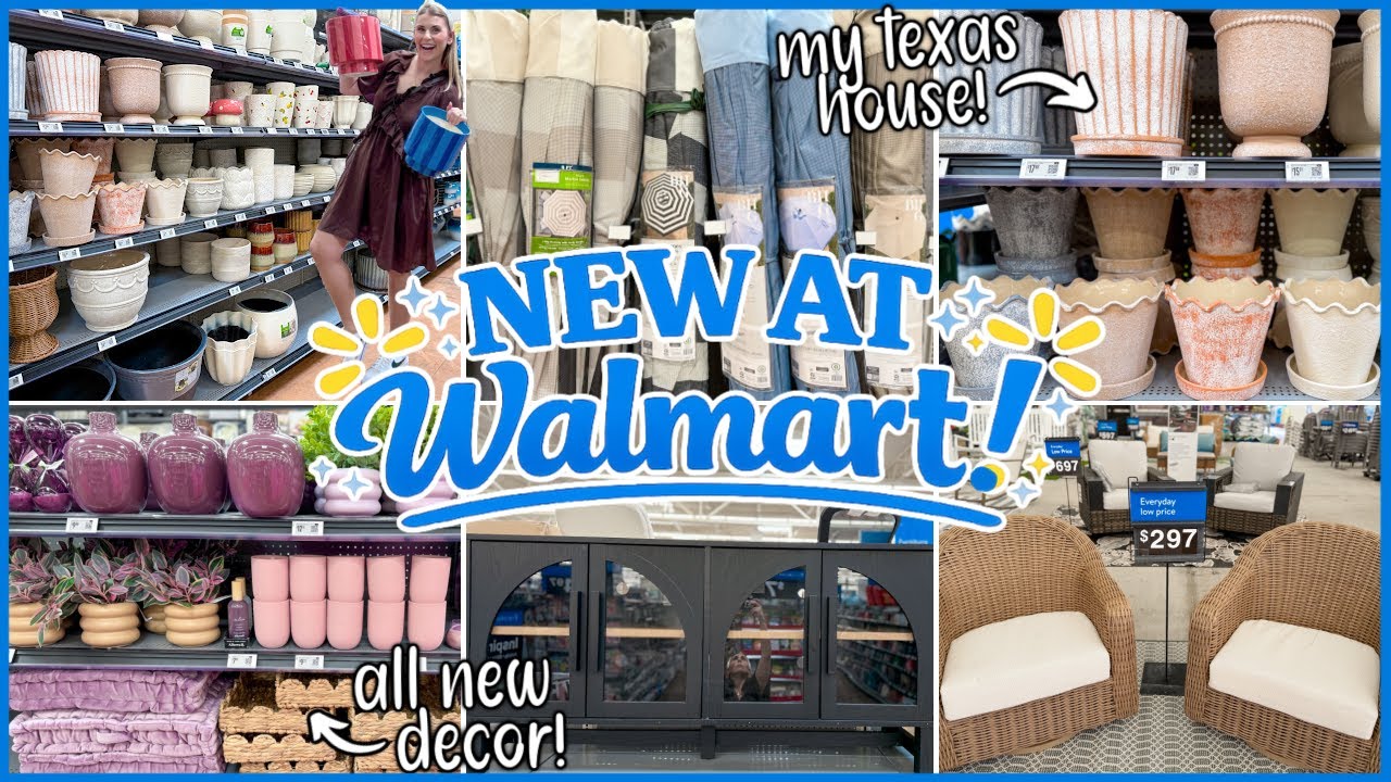 I Went to Walmart & WOW IT'S AMAZING! 😍 All NEW My Texas House Spring Decor Finds!