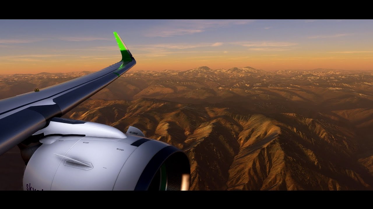 Vuelo Iquique a Santiago, Chile - Microsoft Flight Simulator 2020