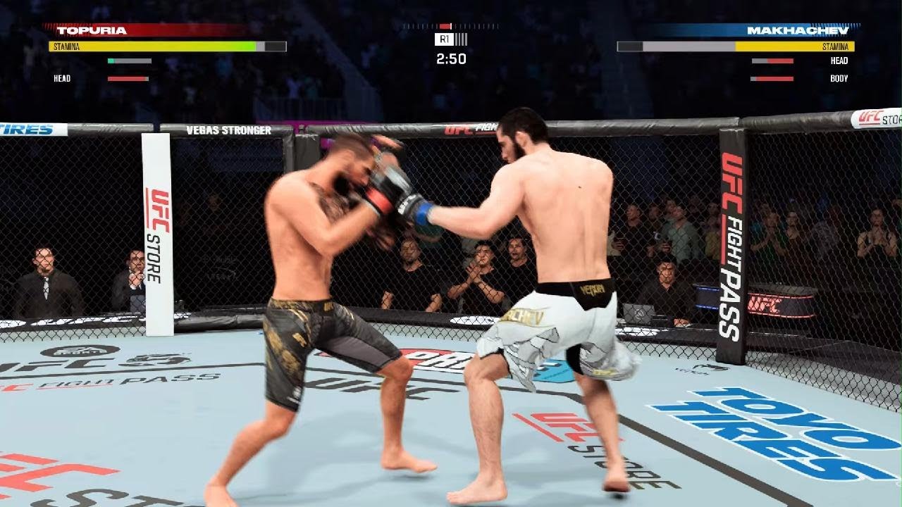 EA SPORTS UFC 5 Islam, dominates and destroys illa Topuria