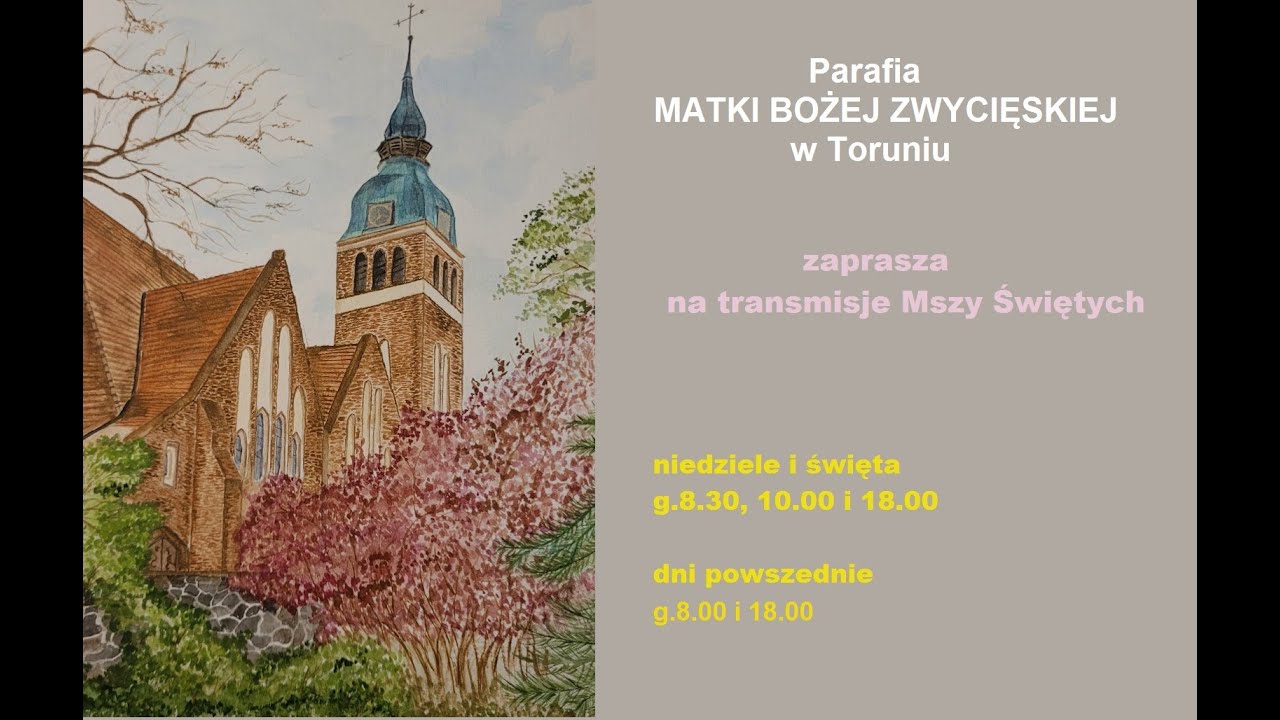 Msza Święta  21.01.2026 g. 18:00