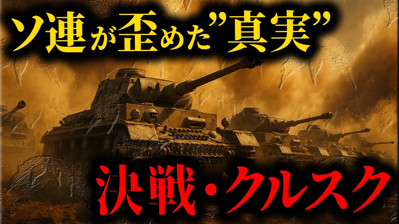 実は「世界最大の戦車戦」でも「ソ連の大勝利」でも無かったクルスクの戦い。では、その実像とは？【独ソ戦⑧】