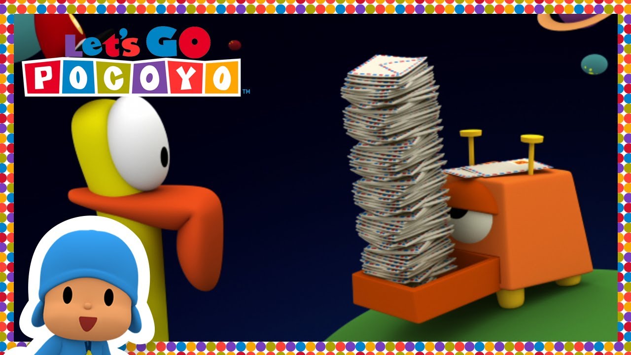 📮 POCOYO in ENGLISH - Pato, the Postman [ Let's Go Pocoyo ] | VIDEOS and CARTOONS FOR KIDS