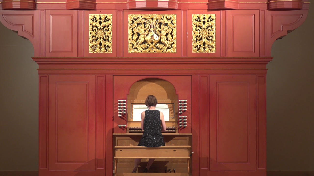 Watch Kimberly Marshall perform Buxtehude, Ciacona in E Minor on the Fritts Organ at ASU.