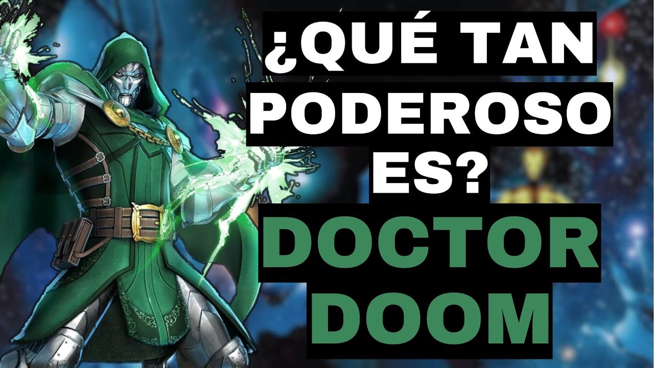 &iquest;Qu&eacute; Tan Poderoso es DOCTOR DOOM? - Marvel Comics #doctordoom #robertdowneyjr #robertdowneyjrdoom