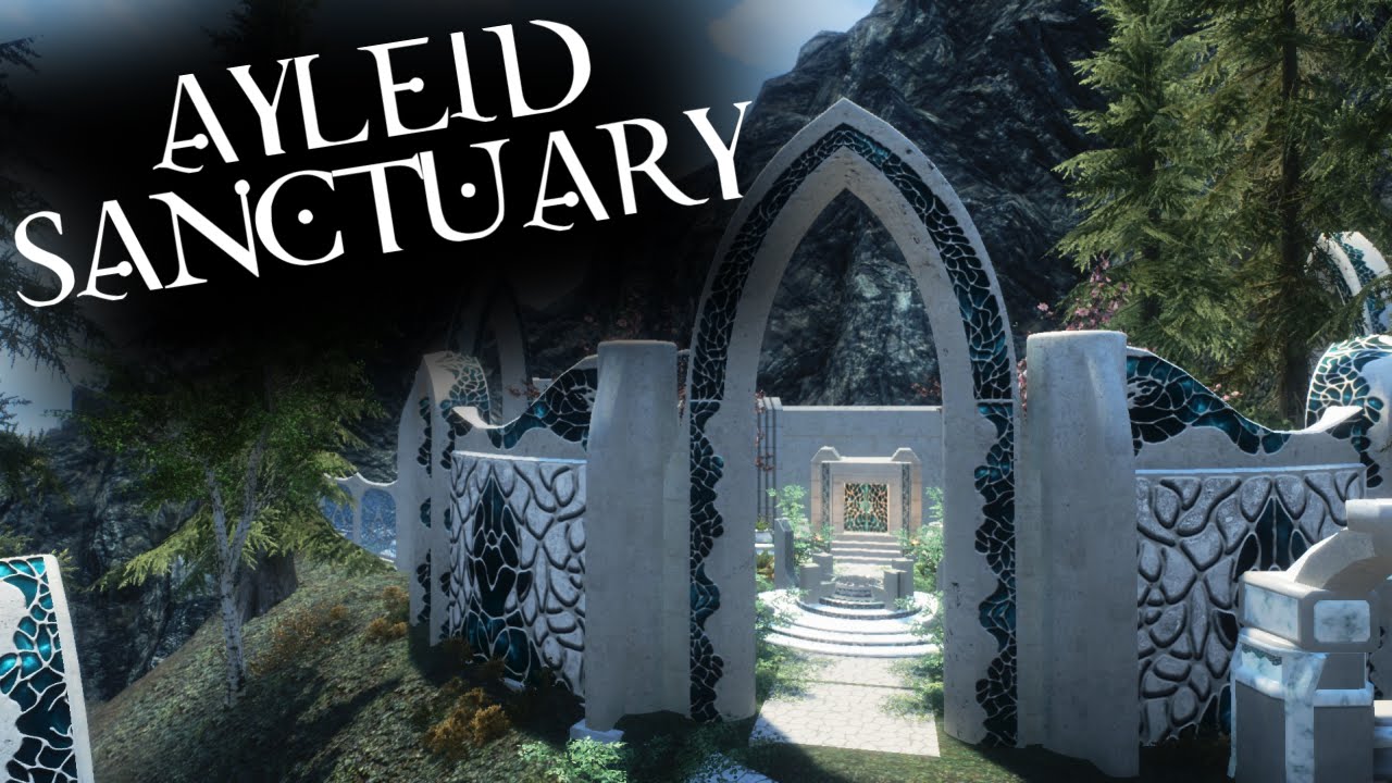 Skyrim Mod Shopwindow: Ayleid Sanctuary