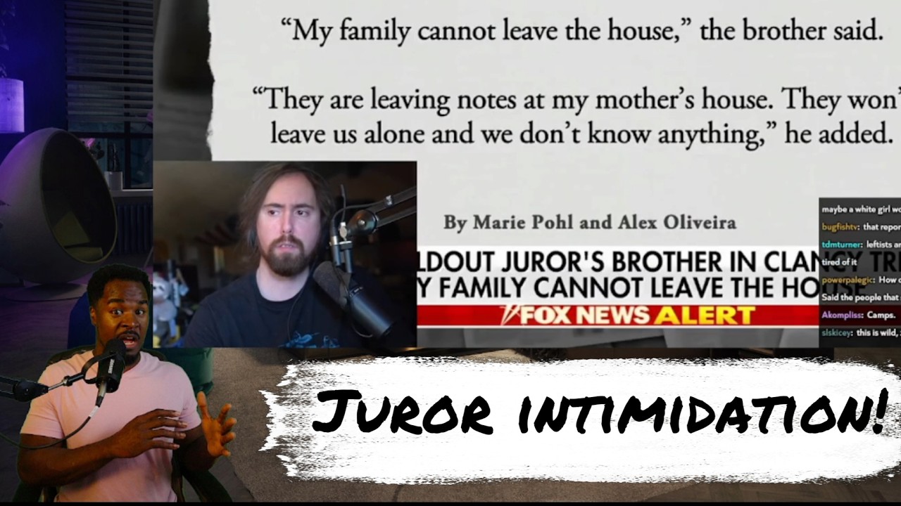 Evil News Doxed Lindsay Clancy's mistrial juror & now family receives threats! @AsmonTV is 💯right!