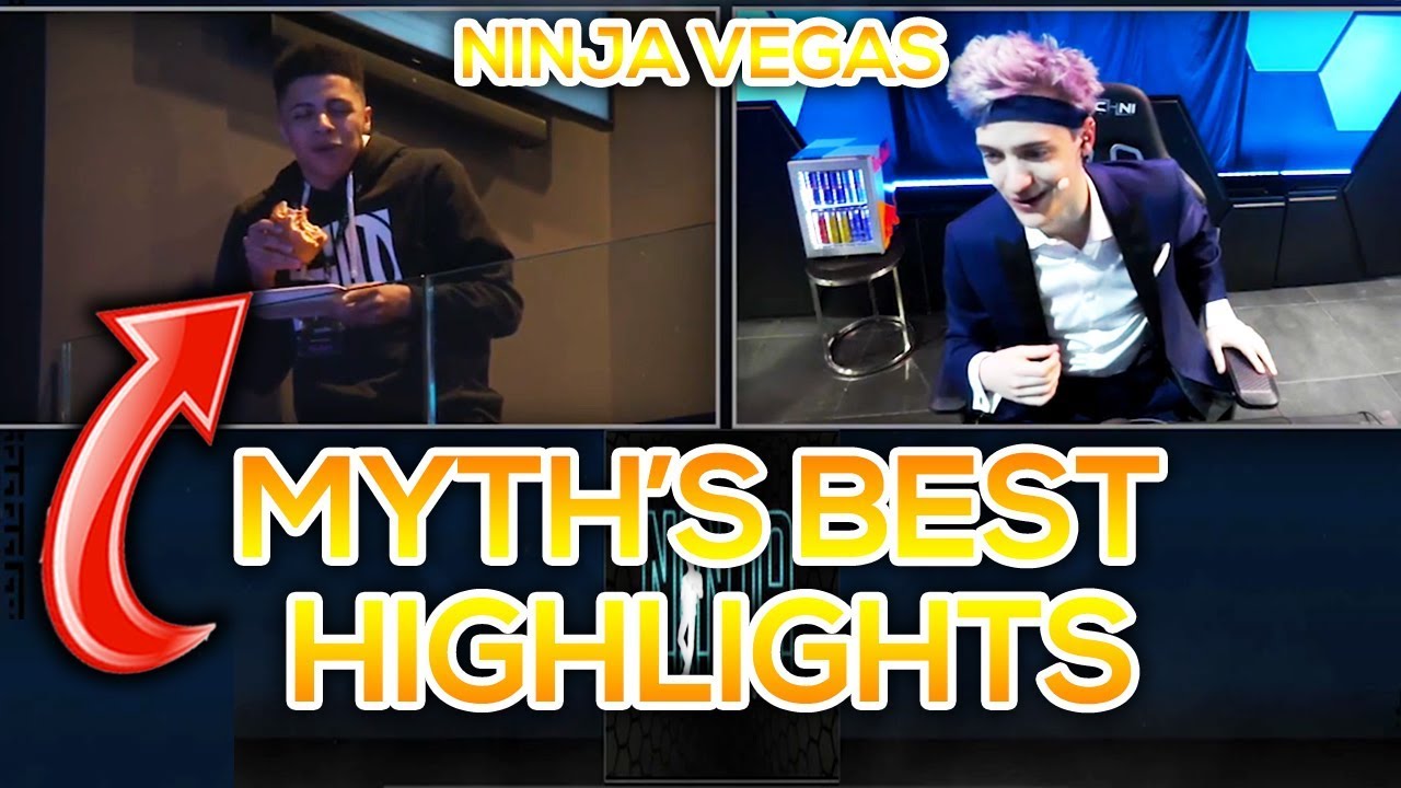 Myth's Best Highlights From The Ninja Vegas Fortnite Event!