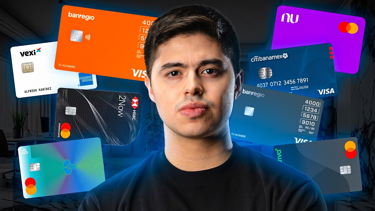 Las MEJORES TARJETAS de CRÉDITO en MÉXICO