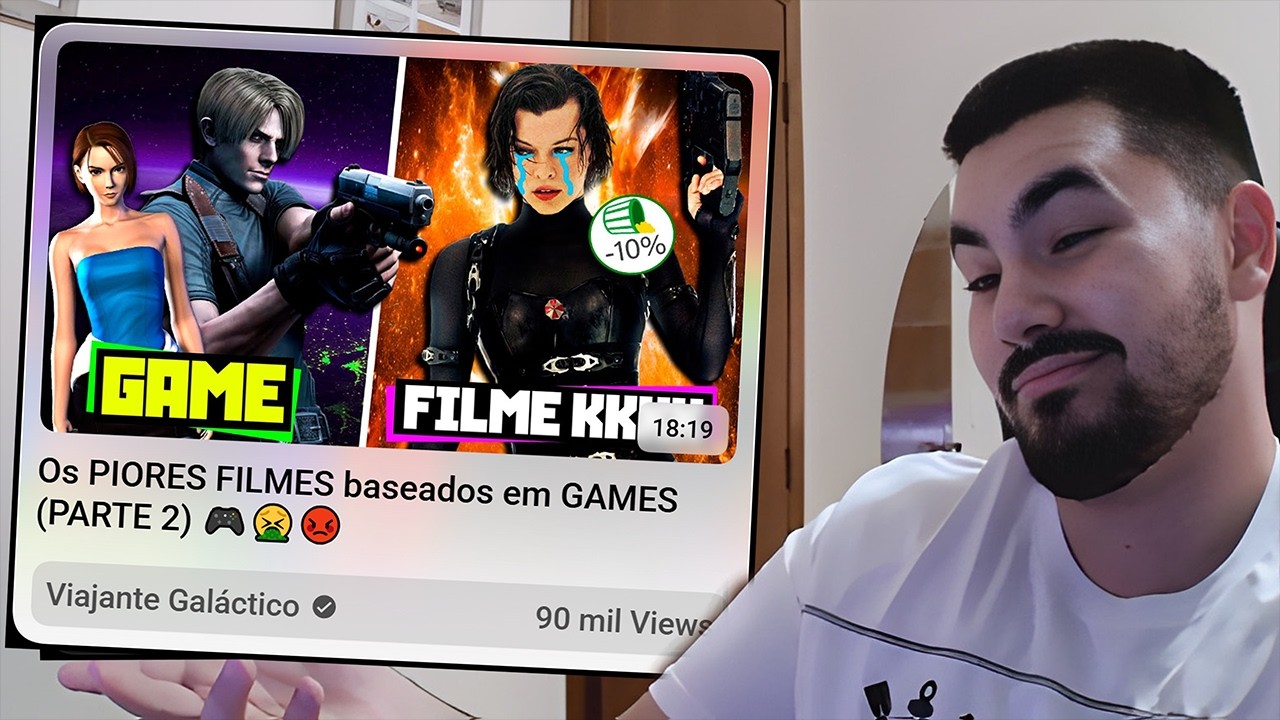 PIORES FILMES baseados em GAMES 🎮🤮😡