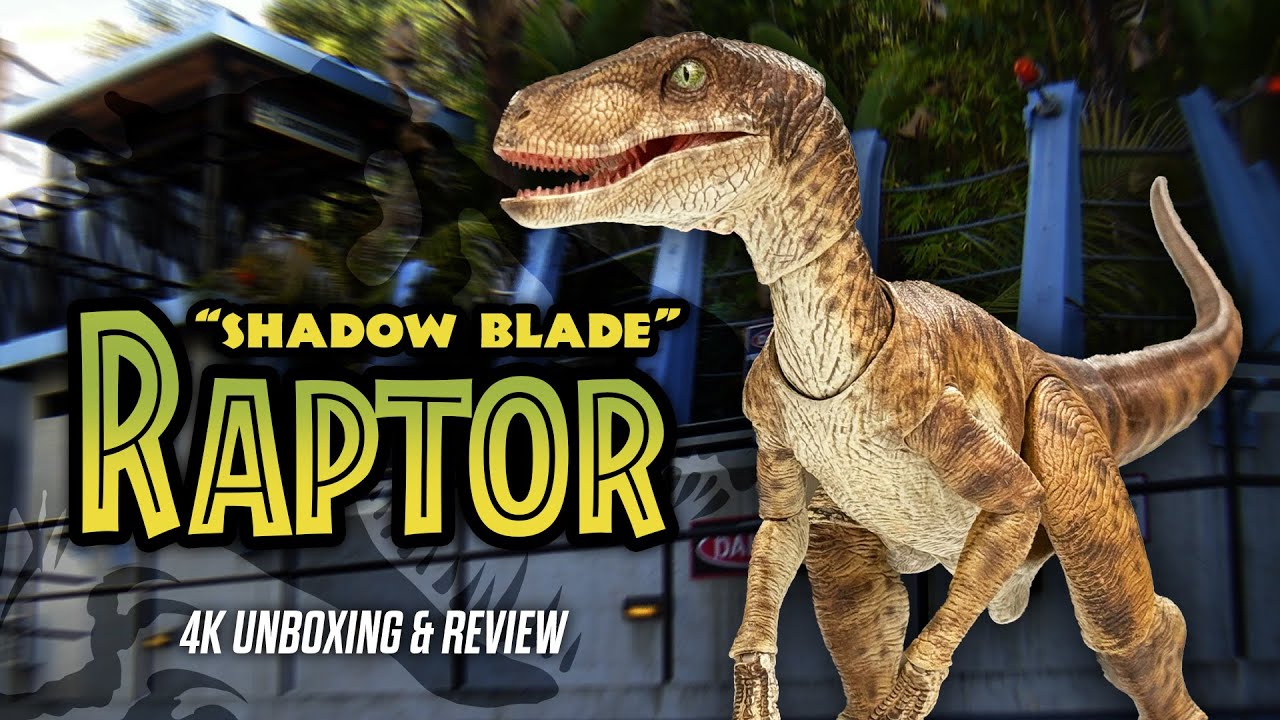 JURASSIC ICON: Unboxing “Shadow Blade” Raptor Figure by Nanmu Studio / collectjurassic.com