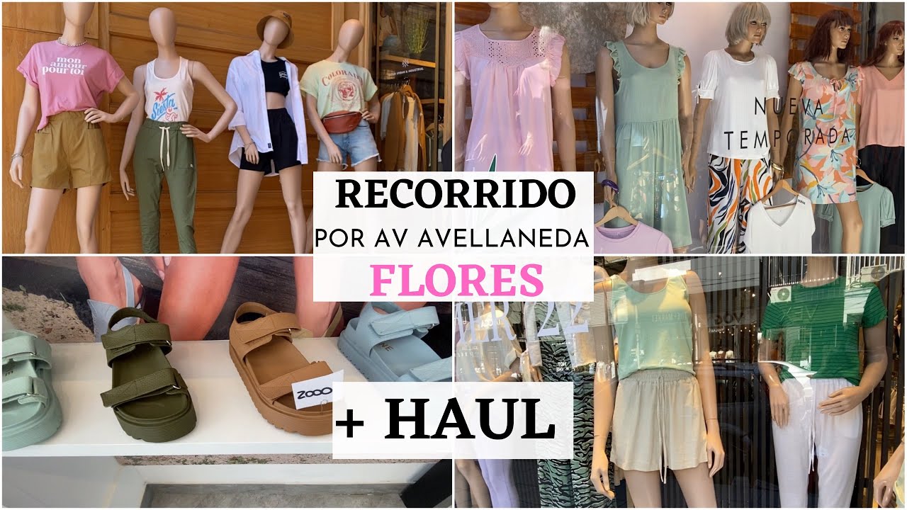 HAUL AV. AVELLANEDA FLORES✨ + RECORRIDO/Moda primavera verano/ Dónde comprar/ Locales mayoristas/