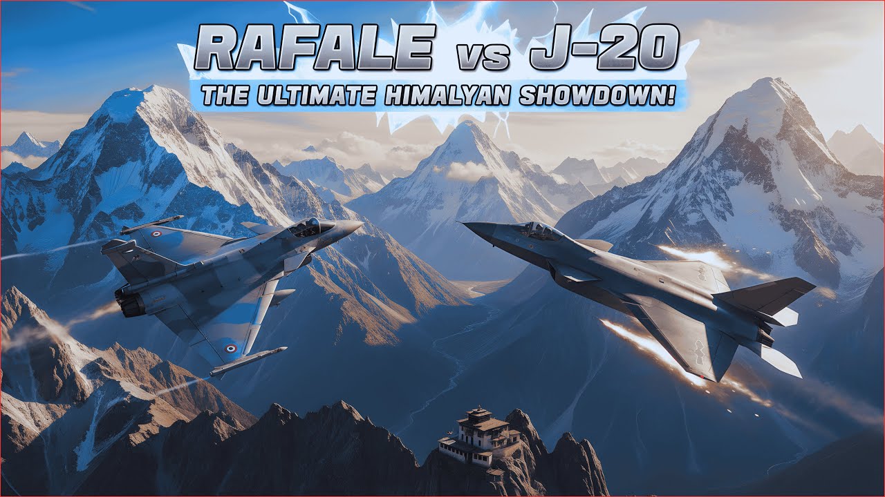 Rafale против J-20: решающая битва в Гималаях!