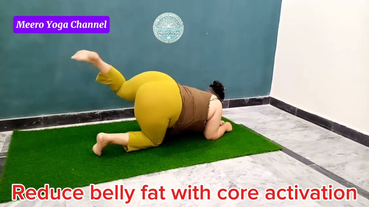 Lower Body Fat Burn Yoga | Thighs, Legs, Hips & Belly Fat.