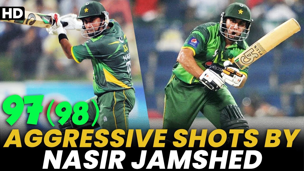 Aggressive Shots By Nasir Jamshed | Pakistan vs Australia | 2nd ODI 2012 | PCB | MA2A