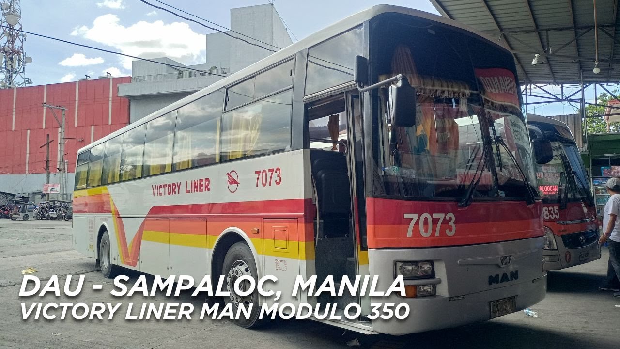 Onboard Victory Liner 7073 Dau to Sampaloc | MAN R39 Modulo