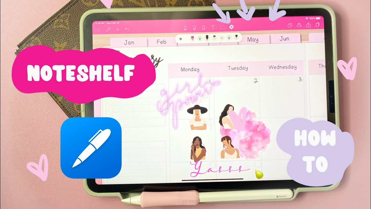 How to use Noteshelf and walkthrough Annotating pdf app| Learn how Noteshelf works | Mimimellieco