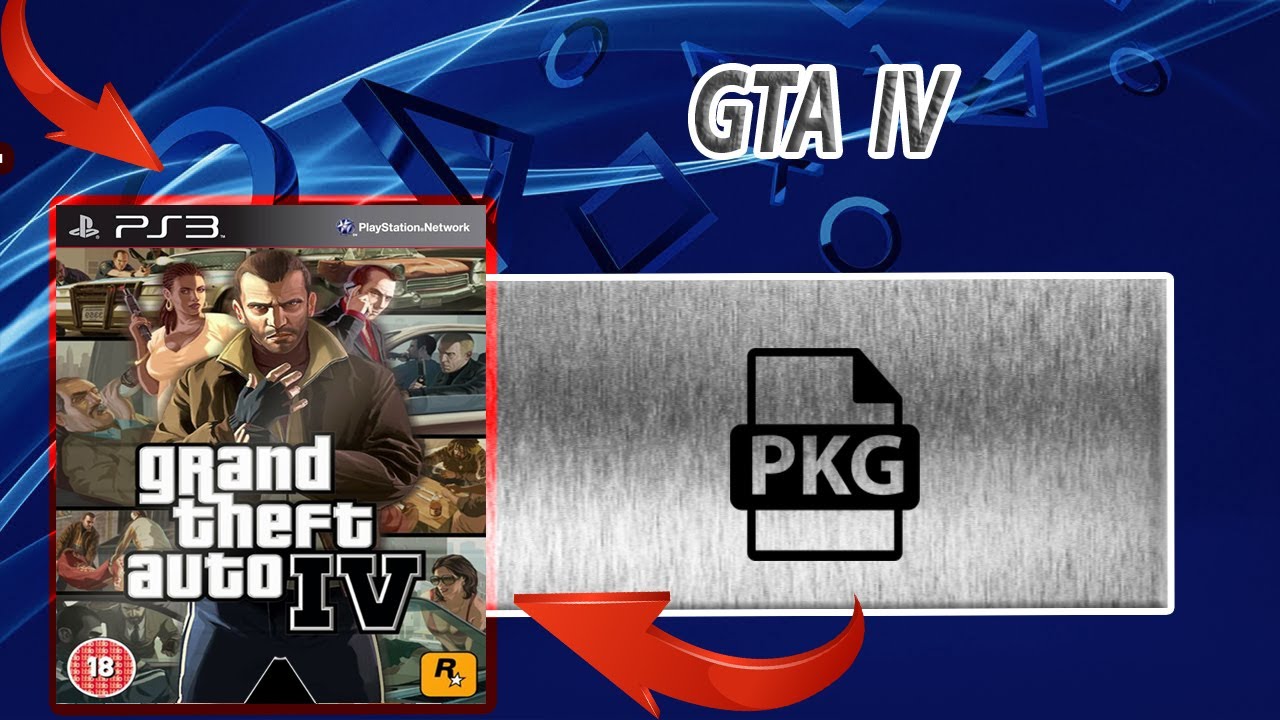 GTA IV PS3 Pkg Pt-Br