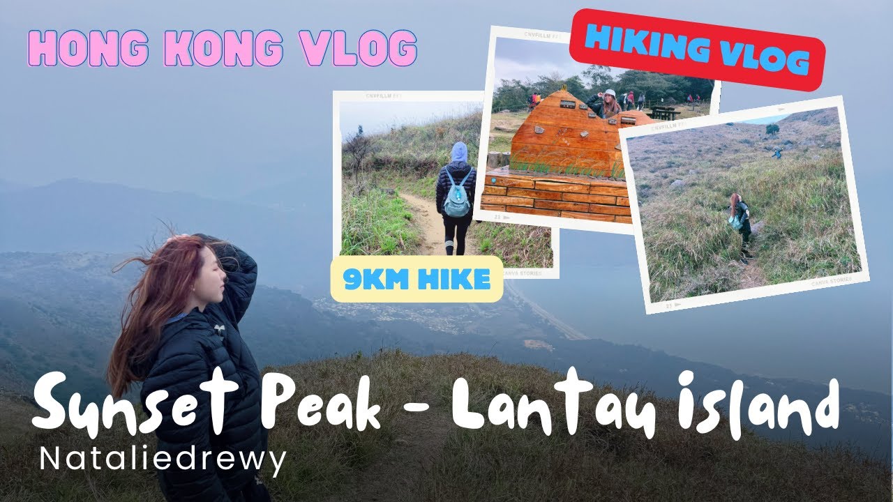 Hong Kong Hiking Vlog - Sunset Peak 大東山- Lantau Island 大嶼山- The Hike of Solitude 🍀🧘‍♀️🙏