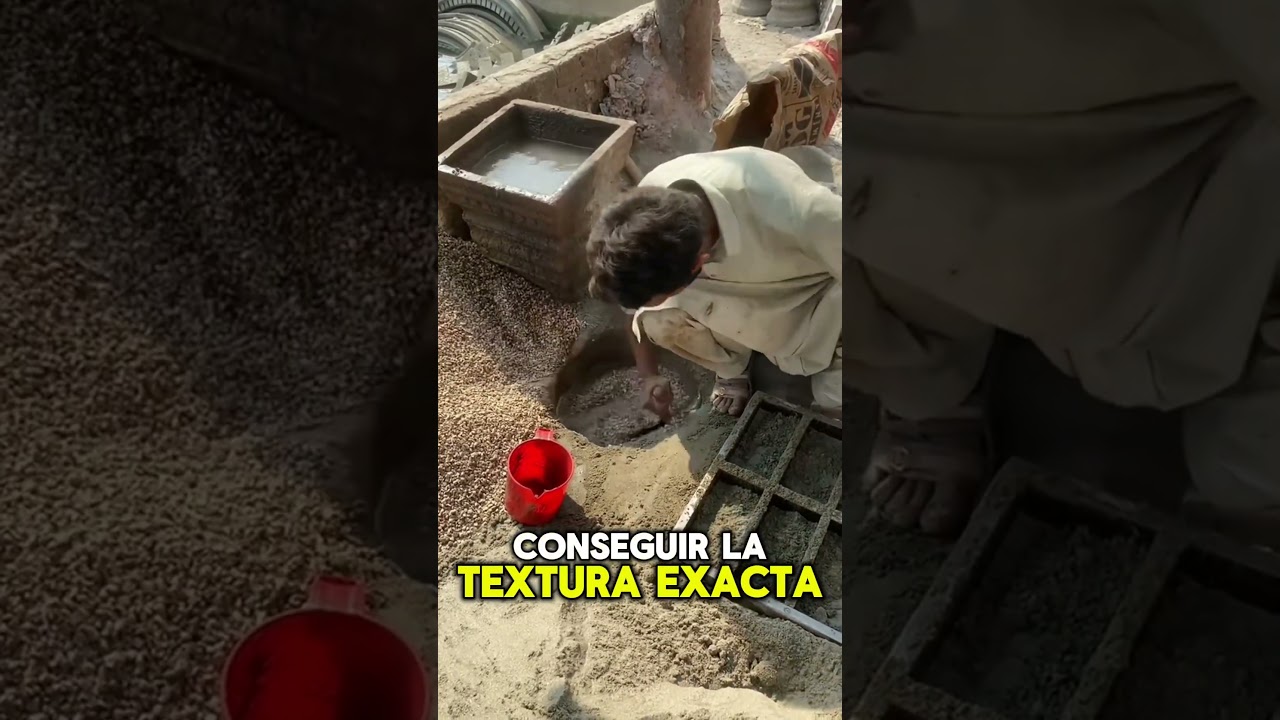 🧱 &iexcl;As&iacute; se HACEN LADRILLOS a mano! Un solo HOMBRE fabrica cientos 😱