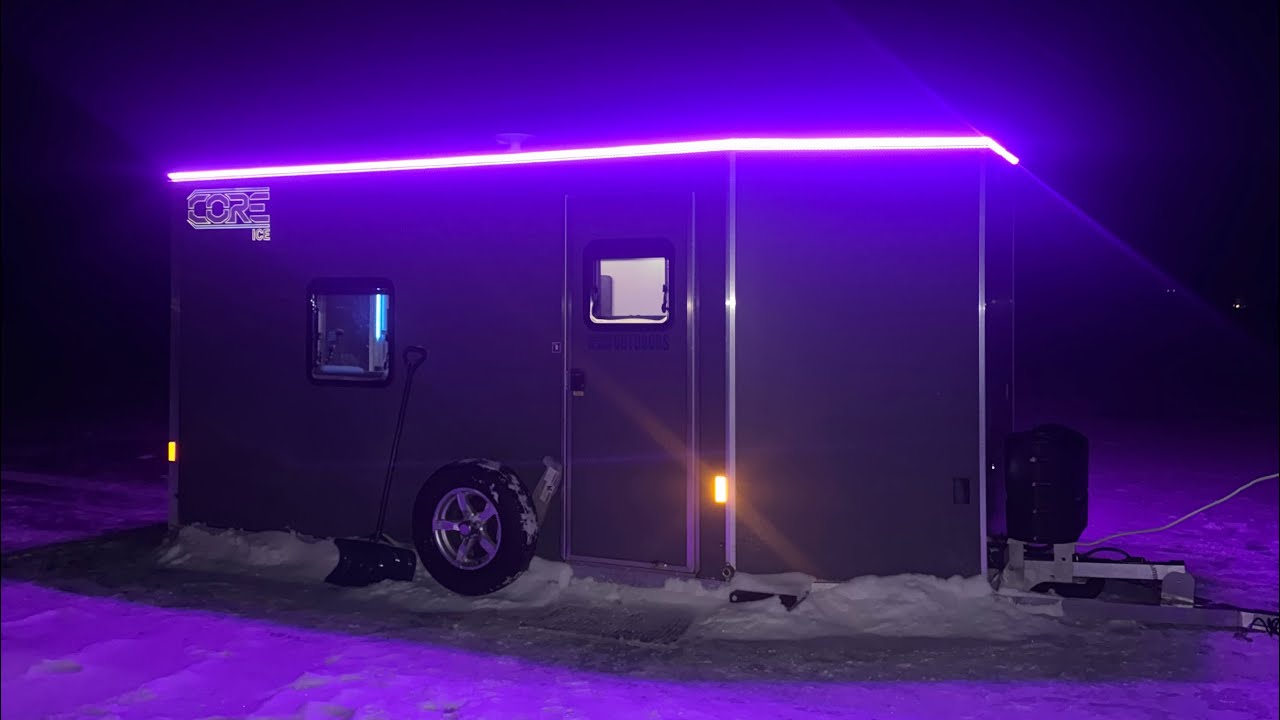 Ice Fishing the Wisconsin River (50+ Degrees)