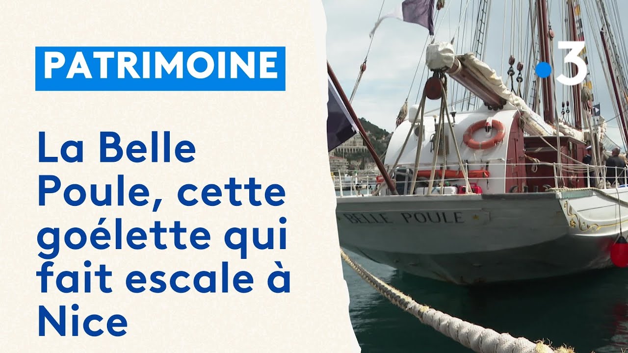 La Belle Poule, cette goélette qui fait escale à Nice cette semaine