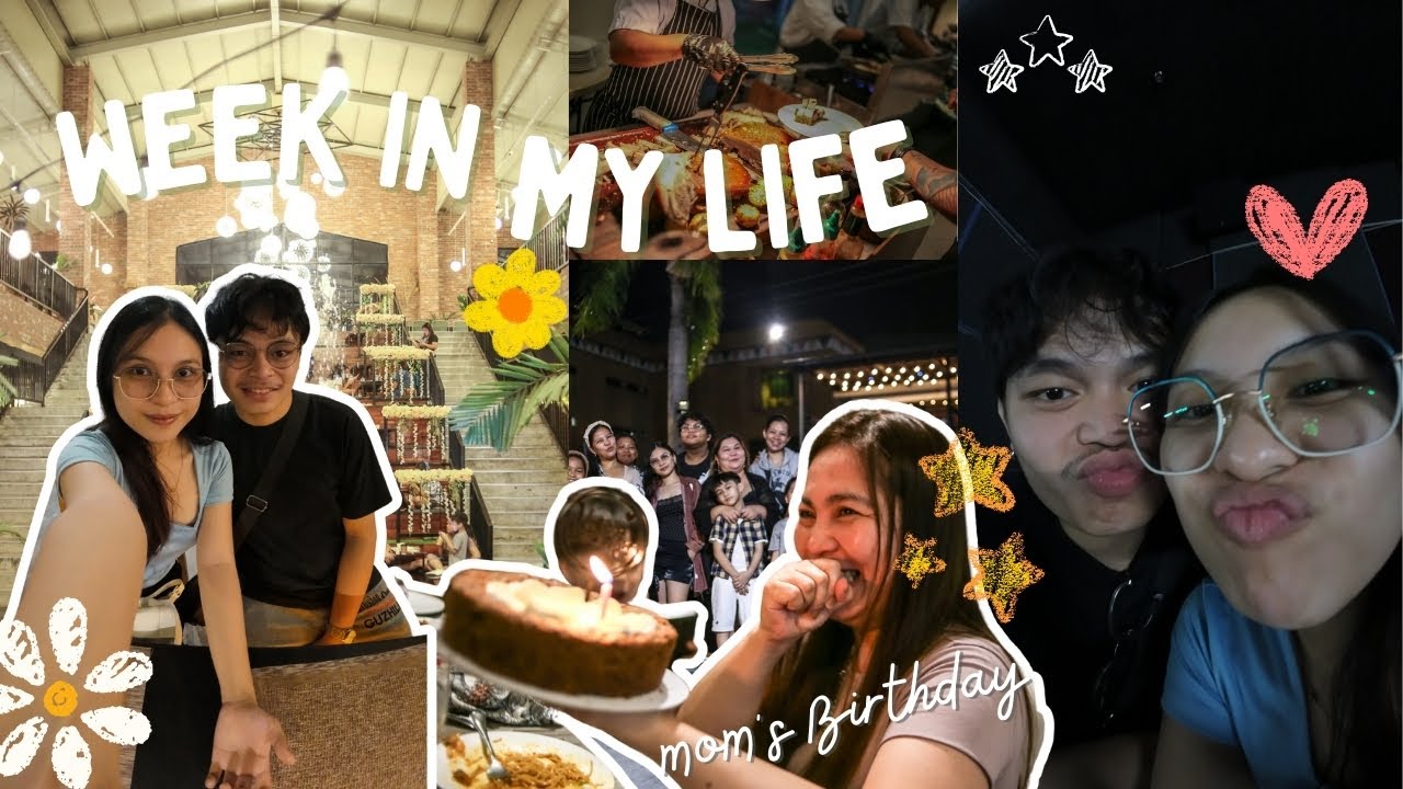 week in my life , Mom's Birthday, date time, teppanyaki, japanese food, buffet, weekend, rest time