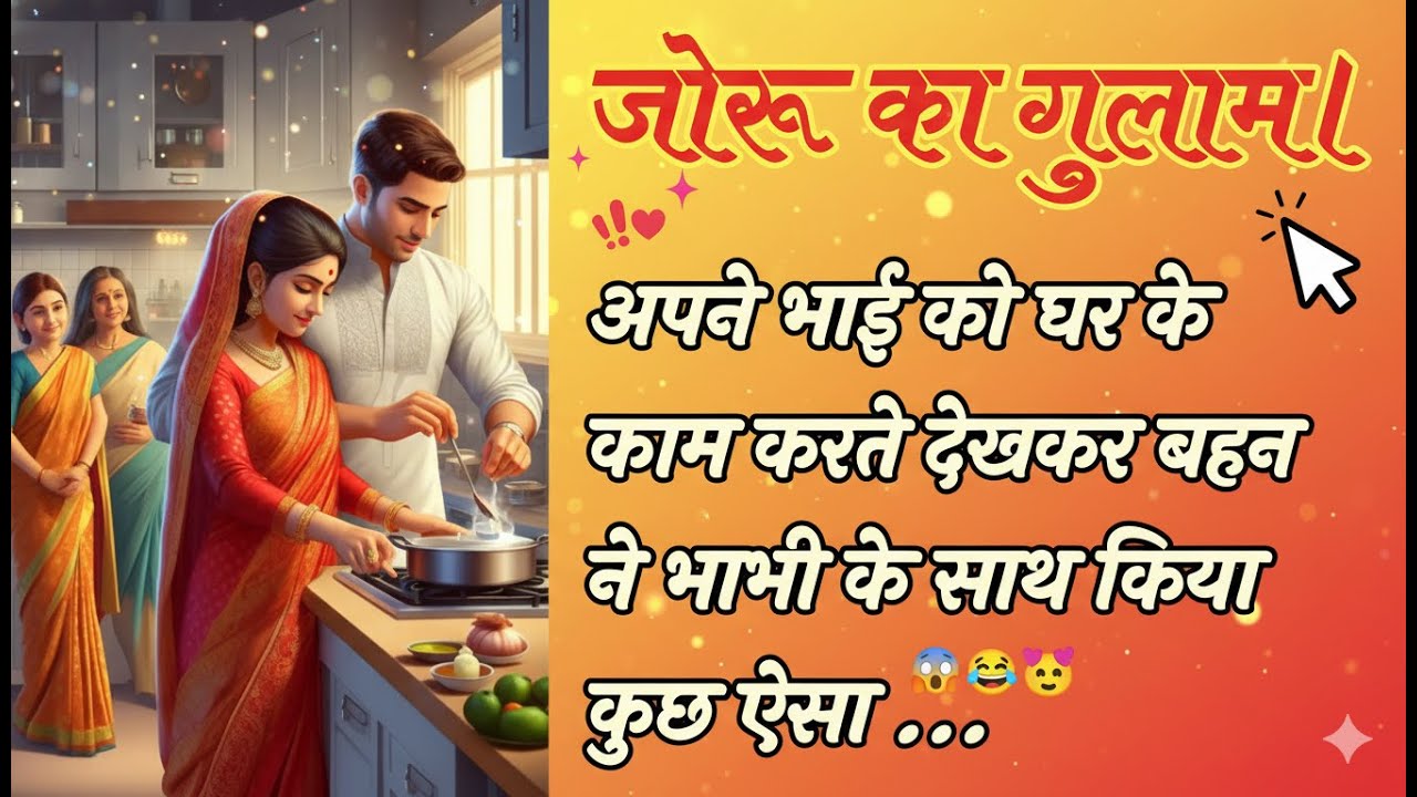 जोरु के गुलाम की कहानी! जो आपको कभी नहीं बताई गई/ Heart Touching Story Hindi/ Moral Story Hindi
