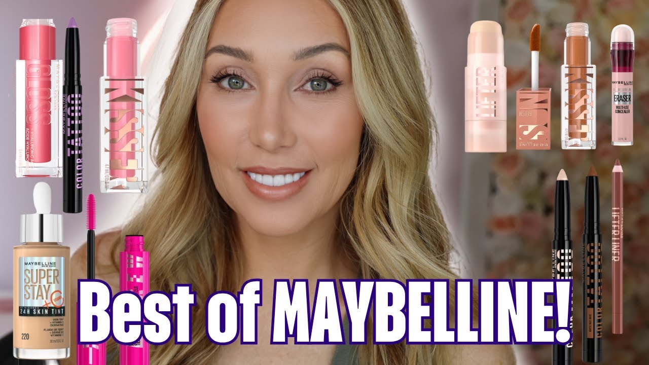Full Face of Drugstore Makeup on Mature Skin