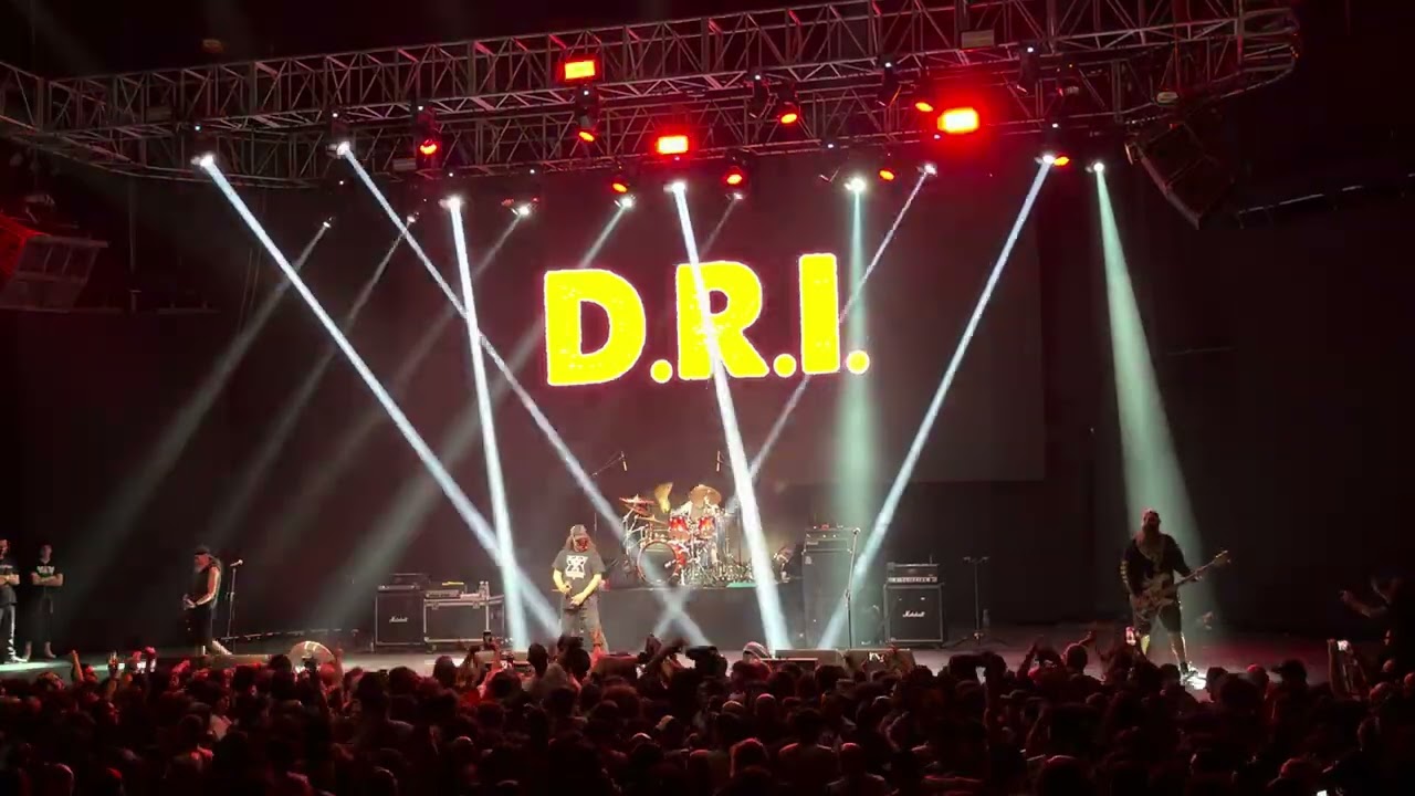 D.R.I live at teatro Caupolic&aacute;n ,Santiago (chile) march 13-2026(full 4k) 